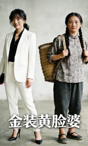 短剧《金装黄脸婆》海报