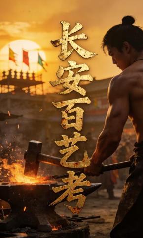 短剧《长安百艺考》海报