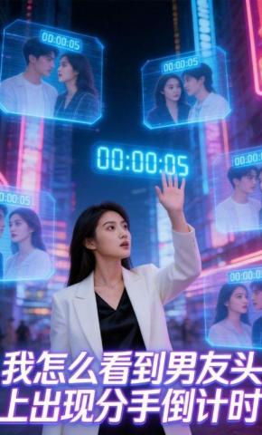 短剧《我怎么看到男友头上出现分手倒计时》海报