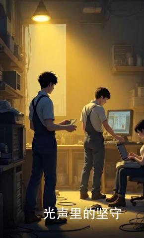 短剧《光声里的坚守》海报