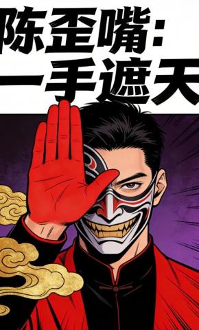 短剧《陈歪嘴：一手遮天》海报
