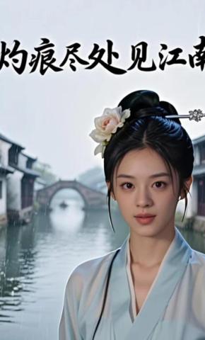 短剧《灼痕尽处见江南》海报