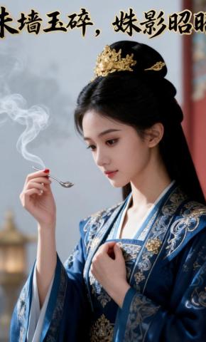 短剧《朱墙玉碎，姝影昭昭》海报