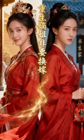 短剧《重生嫡姐非要换嫁》海报