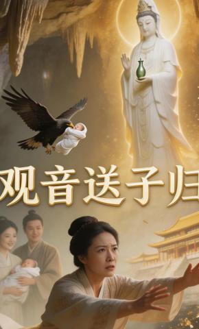 短剧《观音送子归》海报