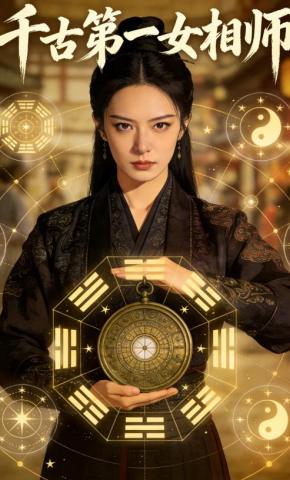 短剧《千古第一女相师》海报