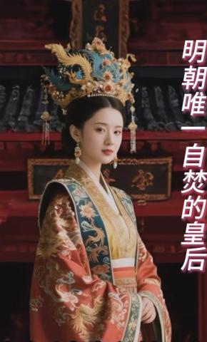 短剧《明朝唯一自焚的皇后》海报