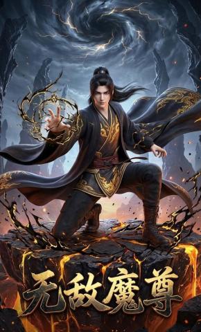 短剧《无敌魔尊》海报