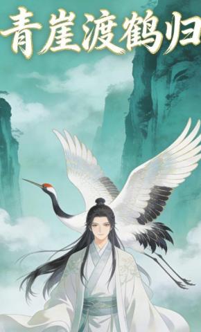 短剧《青崖渡鹤归》海报