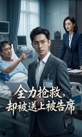短剧《全力抢救，却被送上被告席》海报
