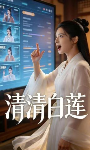 短剧《清清白莲》海报