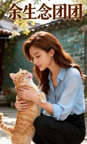 短剧《余生念团团》海报