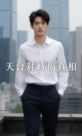 短剧《天台对峙揭真相》海报