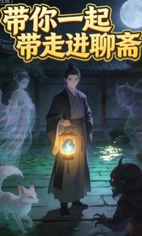 短剧《带你一起带走进聊斋》海报