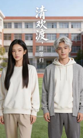 短剧《清欢渡，辞墨归》海报