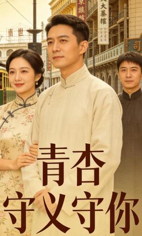 短剧《青杏，守义守你》海报