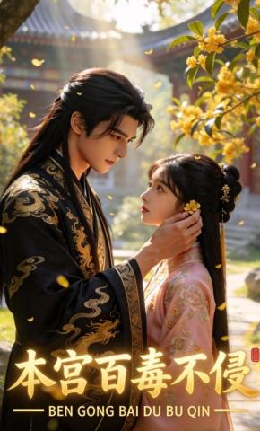 短剧《本宫百毒不侵》海报