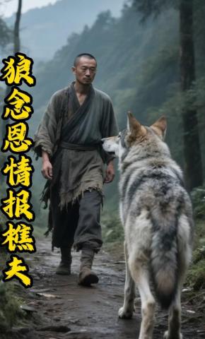 短剧《狼念恩情报樵夫》海报