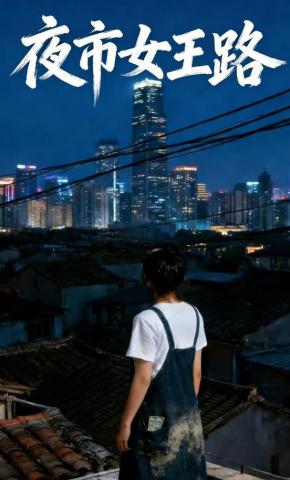 短剧《夜市女王路》海报