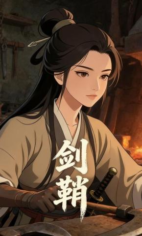 短剧《剑鞘》海报