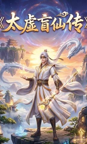 短剧《太虚盲仙传》海报