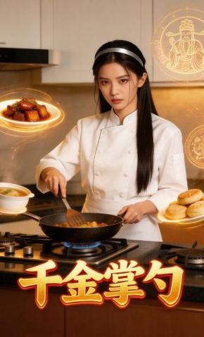 短剧《千金掌勺》海报
