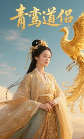 短剧《青鸾道侣》海报