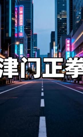 短剧《津门正拳》海报