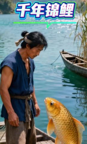 短剧《千年锦鲤》海报