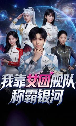 短剧《我靠女团舰队称霸银河》海报