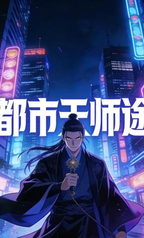 短剧《都市天师途》海报