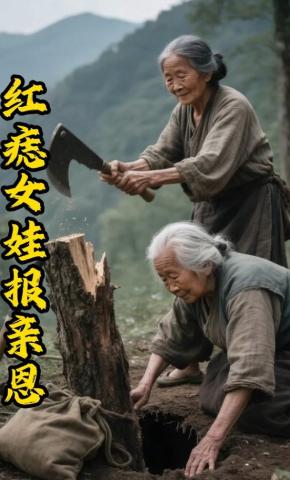 短剧《红痣女娃报亲恩》海报