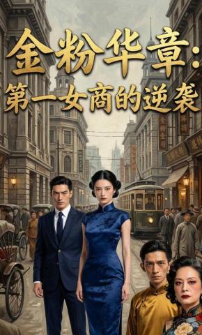 短剧《金粉华章：第一女商的逆袭》海报