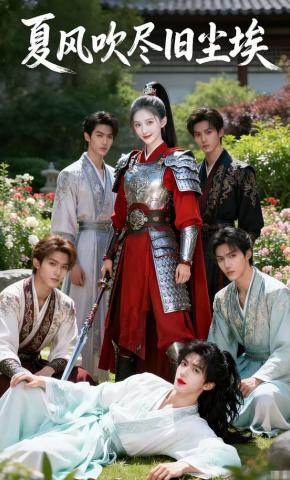 短剧《夏风吹尽旧尘埃》海报