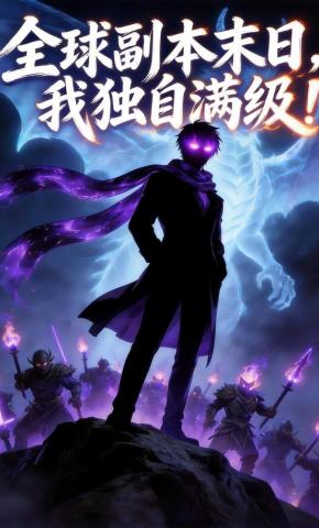 短剧《全球副本末日，我独自满级》海报