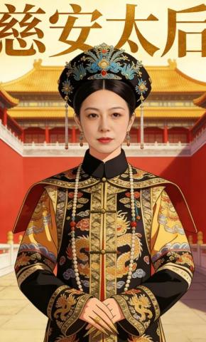 短剧《慈安太后》海报