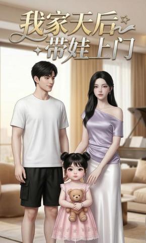 短剧《我家天后带娃上门》海报