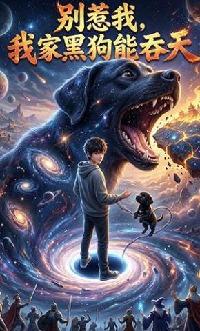 短剧《别惹我，我家黑狗能吞天》海报