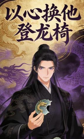 短剧《以心换他登龙椅》海报