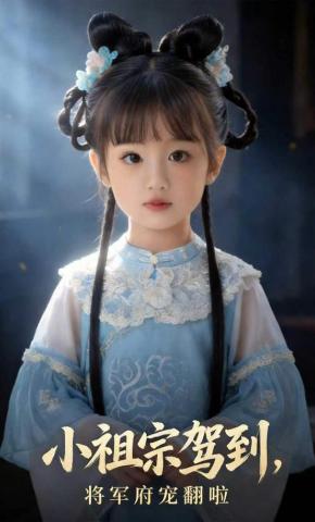 短剧《小祖宗驾到，将军府宠翻啦》海报