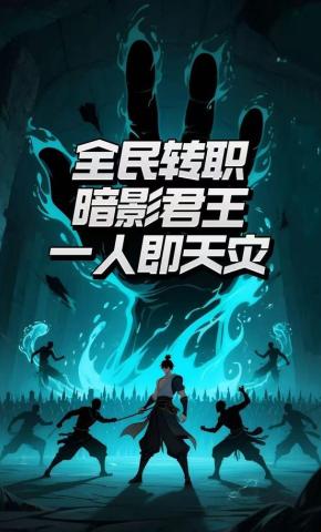 短剧《全民转职：暗影君王！一人即天灾》海报