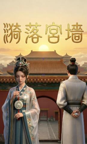 短剧《漪落宫墙》海报