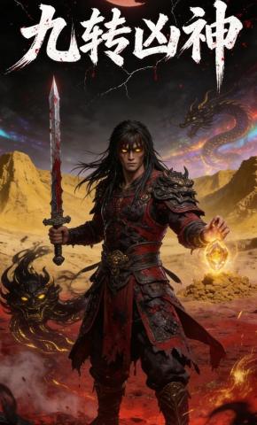 短剧《九转凶神》海报