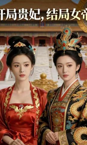 短剧《开局贵妃，结局女帝》海报