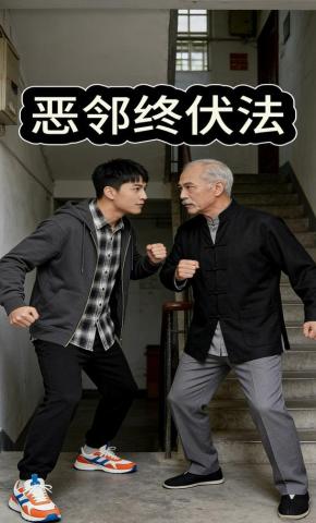 短剧《恶邻终伏法》海报