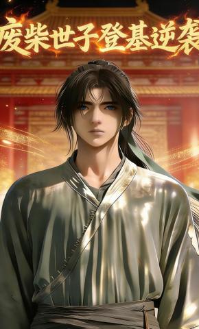 短剧《废柴世子登基逆袭》海报