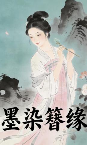 短剧《墨染簪缘》海报