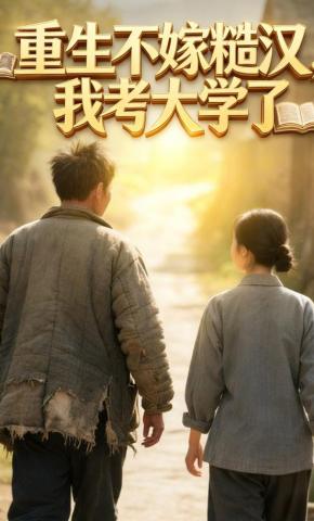 短剧《重生不嫁糙汉，我考大学了》海报