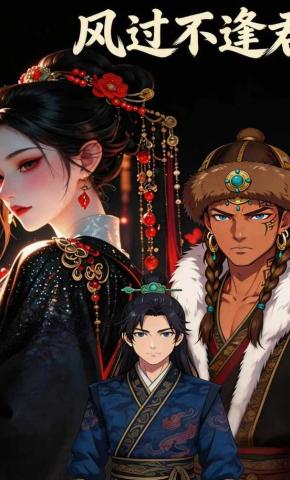 短剧《风过不逢君》海报