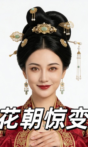 短剧《花朝惊变》海报